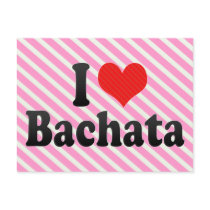 I Love Bachata Postcard
