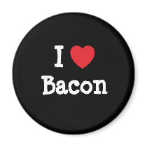 I love Bacon heart T-Shirt