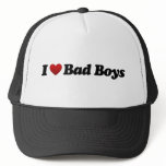 I Love Bad Boys hats