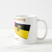 I Love Baden-Wuerttemberg ist mir lieb Coffee Mug