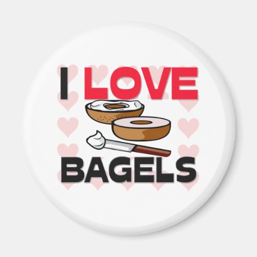 I Love Bagels Zazzle