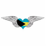 I Love Bahamas -wings Photo Cutouts