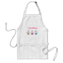 I Love Baking Apron