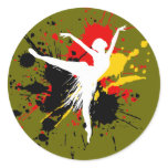 I love Ballet Dancer stickers