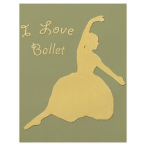 I Love Ballet Custom Flyer