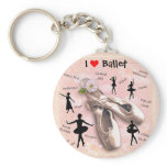 I love Ballet keychains