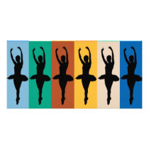 I Love Ballet Photo Greeting Card