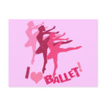 I love Ballet Postcards