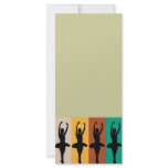 I Love Ballet rack cards