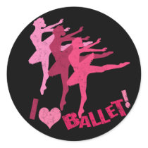 I love Ballet Stickers