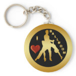 I LOVE BALLROOM KEY CHAIN