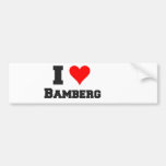 I love Bamberg Bumper Sticker