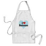 I Love Bananas aprons