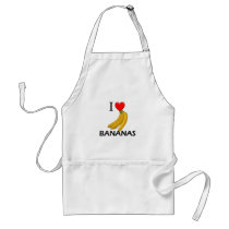 I Love Bananas Apron