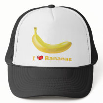 I Love Bananas Hat