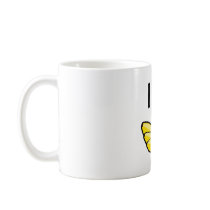 I Love Bananas Coffee Mug