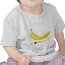 I Love Bananas Tshirt