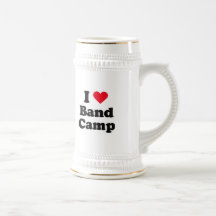 I love band camp coffee mug
