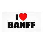 I Love Banff Picture Card
