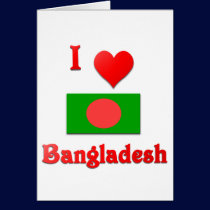 I Love Bangladesh cards