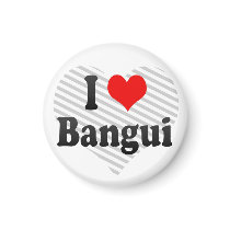 I Love Bangui, Central African Republic Magnet