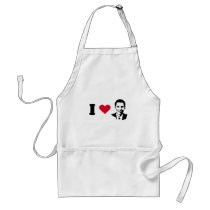 I Love Barack Obama T-shirt Aprons