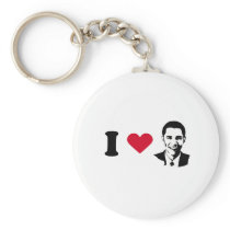 I Love Barack Obama T-shirt Key Chains
