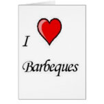 i love barbeques cards