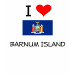 I Love Barnum Island New York t-shirts
