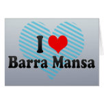 I Love Barra Mansa, Brazil Card