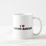 I Love Baton Rouge Louisiana Coffee Mugs