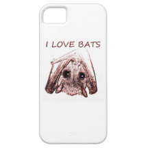 I LOVE BATS CASE FOR THE iPhone 5