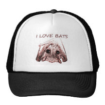 I LOVE BATS HATS