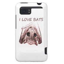 I LOVE BATS HTC VIVID COVERS