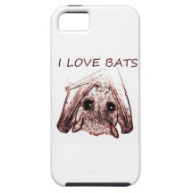 I LOVE BATS iPhone 5 CASE