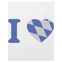I love bavaria sign full color flyer