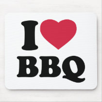 I love BBQ - Barbecue Use Pad