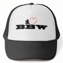 I Love BBW Mesh Hat
