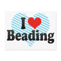 I Love Beading Postcards