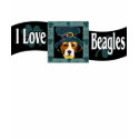 I Love Beagles t-shirts