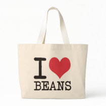 I LOVE Beans America Apples & More Products! Canvas Bag