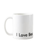 I Love Beardies! mug