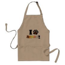I Love Bears Aprons