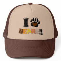 I Love Bears Hats