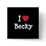 I love Becky heart T-Shirt