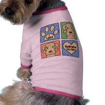 I Love Bedlington Terriers Pet Tee