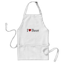 I Love Beer Aprons