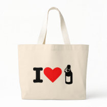 I love beer tote bag