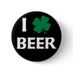 I Love Beer buttons