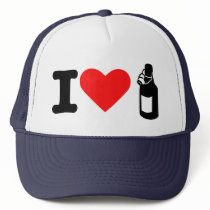 I love beer mesh hats